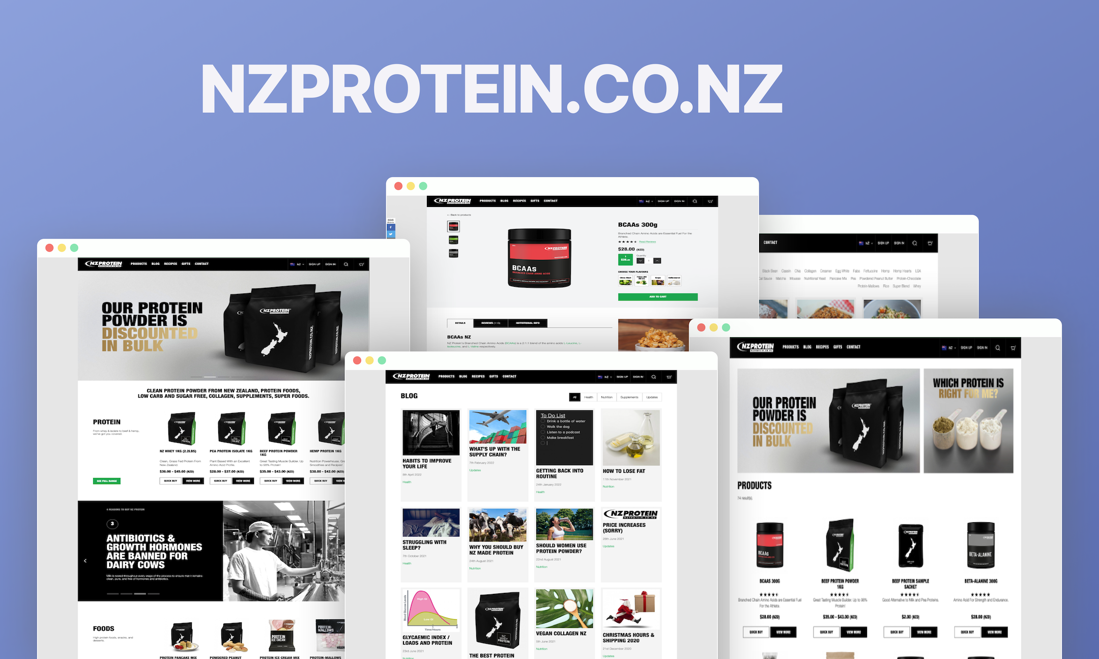 NZ Protein - Sports Nutrition Store